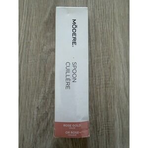 Modere Spoon Unisex OS Rose Gold Live Clean Live Lean Engraved Metal Utensil